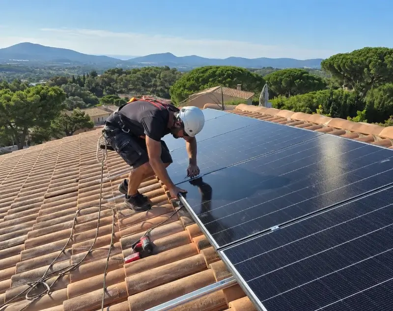 Installateur panneaux solaires Saint-Savin — pose photovoltaïque sur toiture